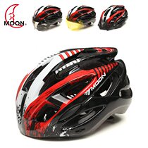 MOON cycling helmet balance bicycle safety helmet mens and womens mountain bike with goggles cycling glasses all-in-one full-face helmet