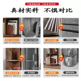 Крутящаяся книжная полка, настольный книжный шкаф, простая система хранения из натурального дерева