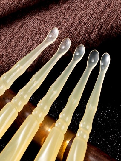 耳勺挖耳朵神器仿牛角挖耳勺软头安全宝宝儿童专用成人掏耳朵工具