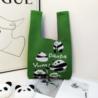 Пять панд [зеленый]