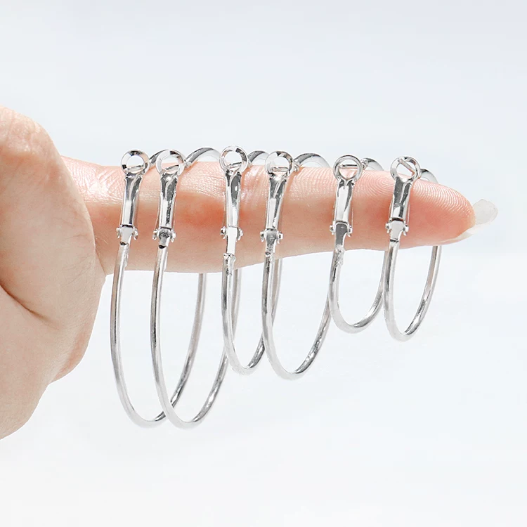 Серьги из серебра 925, японский и корейский стиль лёгкой роскоши, варианты 3–7 см