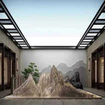 Stainless steel rockery sculpture customized metal hollow tubular slice mountain shape hotel garden sales office outdoor landscape