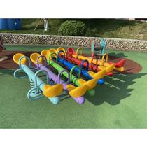 CMA Kindergarten Outdoor Community Park Childrens Rocking Horse Room Childrens Outdoor Playground Double Spring Seesaw Rocking