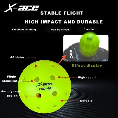 40孔注塑滚塑：洞洞球开启匹克球训练新时代