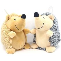 Dog Squeky Toys Hedgehog Stuffered Plush Dog Chef Toys Durabl