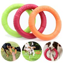 Floating Water Dog Toys Pet Flying Disk Training Ring Intera