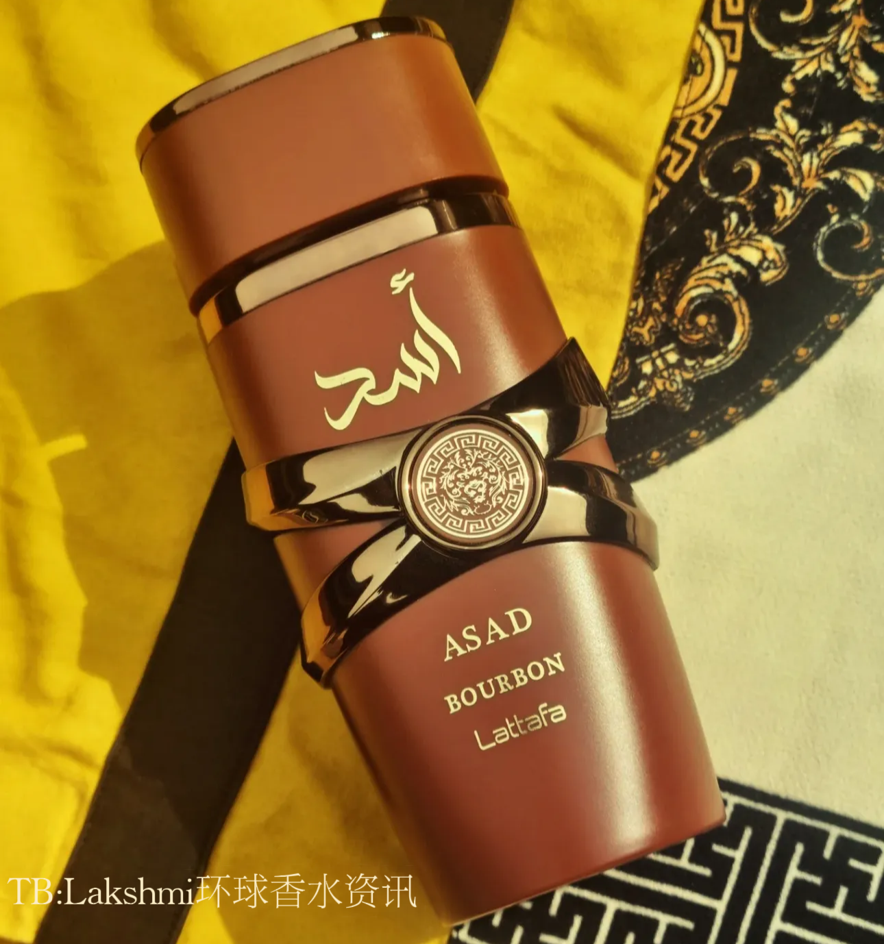 香港直邮Lattafa拉塔法Asad Bourbon新香阿萨德狮心波旁香水100ML