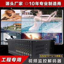 9-channel 12-channel 16-channel network surveillance video split-screen decoder matrix switching HDMI digital high-definition splicer