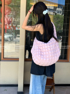 Ohyoudo big cloud bag! oversize korean large-capacity commuter bag, versatile single crossbody bag