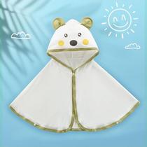 Baby Ice Silk Sun Protection Clothes Small Month-old Baby Outing Cloak Cloak Male Toddler Summer Childrens Thin Coat