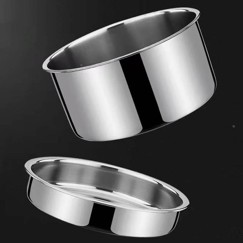 Stainless Steel Insulated Vacuum Lunch Box Pot Inner Container Accessories Dish Plate Soup Compartment 1.4/1.6/1.8/2.0