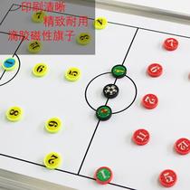 Football Training Tactical Board Aluminum Alloy Tactical Board Coaching Board Tactical Drill Version Magnetic Erasable Demo Version