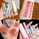 Jillleen Crayon Shin-Chan Collaboration Double-Ended Lip Glaze Matte Mirror Light Mist Velvet Lip Mud Women's Water Gloss Raincoat