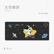 超大写字台鼠标垫学生暖垫发热 桌上办公室电脑保暖暖手加热桌垫