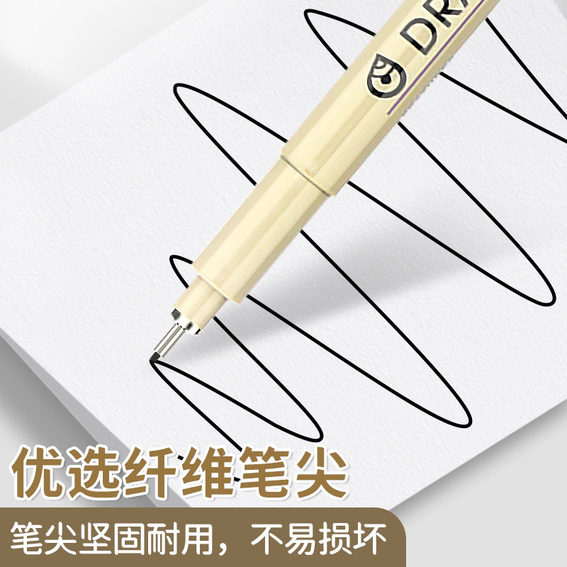 小学生必备！勾线笔套装，轻松绘制你的创意世界🎨 -针管笔-淘宝百科网