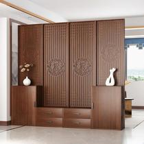 Entrance porch cabinet screen cabinet shoe cabinet integrated hall cabinet modern minimalist cabinet entrance living room company door partition