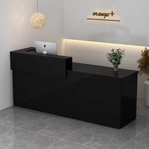 Modern minimalist clothing store reception desk small counter table beauty salon supermarket convenience store bar cashier