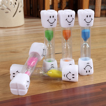 Hourglass Timer 3 min Children Students Desktop Smiling Face Hourglass Toothbrushing Time Planning Prize Gift Pendulum