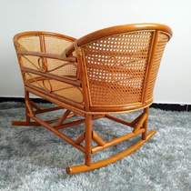 Bed crib bamboo and rattan traditional cradle sleeping blue sleeping baby cradle old-fashioned cradle coax cradle rattan solid wood