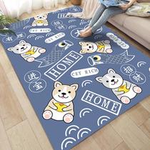 Cartoon children animation home carpet living room cute bedroom room bedside blanket ins style simple bedside floor mat