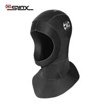 Diving cold-proof 3mm SLINX waterproof technology warm ear protection diving hood and diving hat cross-border