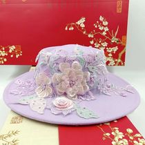 Hat Fedora Hat 3D Embroidered Mens and Womens Hats 2023