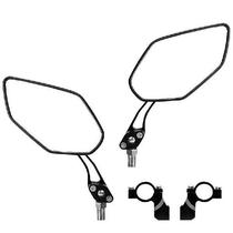 1 Pair Bicycle Rear View Mirror 360 Degree Adjustable Glass