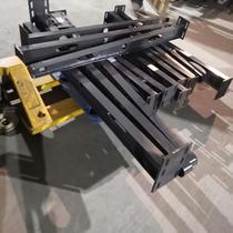 Customized thickened glass awning steel beam corbel bracket point-type curtain wall claw piece door head I-beam H-shaped steel frame T