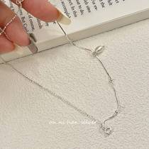 Omni all-over S925 sterling silver double-layered freshwater pearl bracelet for women ins cold style niche high-end sense