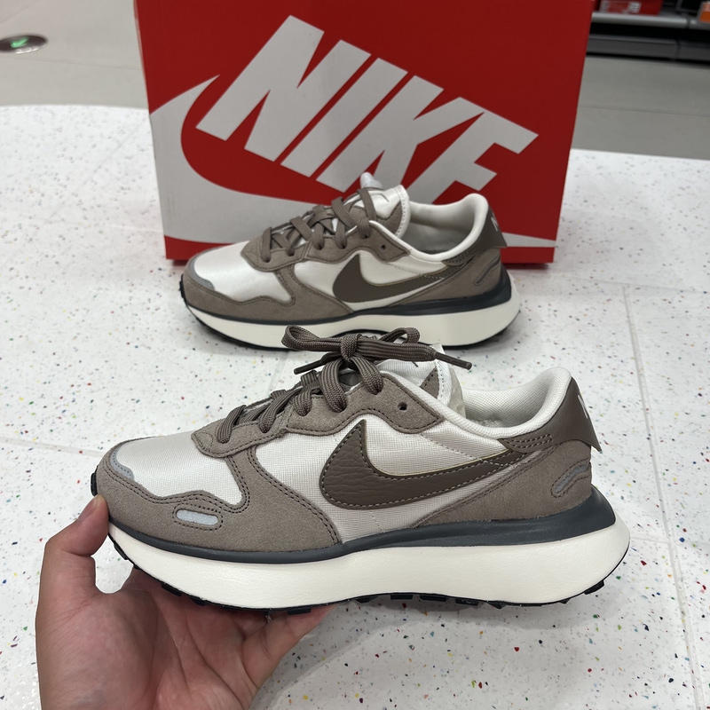 Nike Phoenix Waffle Women's Low-Top Casual Sports Height-Increasing Dad Shoes Fd2196-005 Nike Phoenix Waffle Women's Low-Top Casual Sports Height-Increasing Dad Shoes Fd2196-005