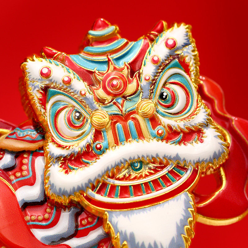 探秘佛山文化之光：🎉醒狮子舞头金属冰箱贴，非遗记忆的珍藏版🎁-旅游-淘宝好物网