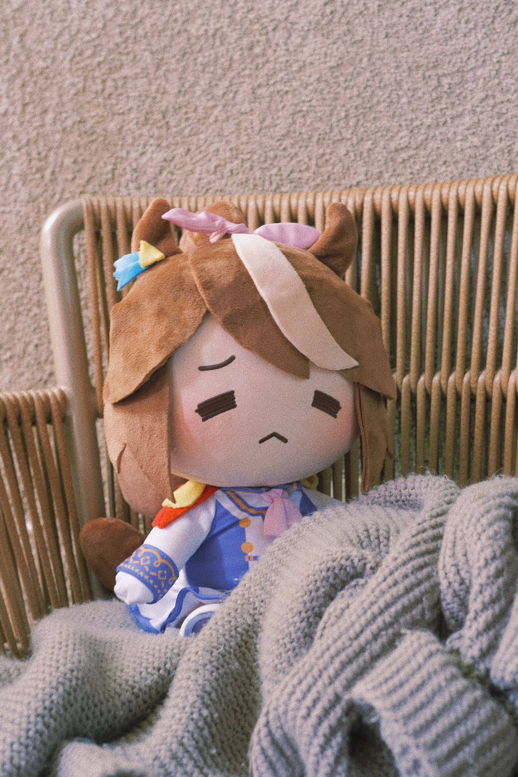 无敌了!赛马娘东海帝皇同人周边玩偶fufu毛绒,萌化你的心!😍--淘宝好物网