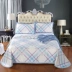 Giường ngủ mat 1,8m giường băng lụa mat bộ ba mảnh có thể giặt gấp 1,5 mét máy đôi có thể giặt điều hòa mat mềm - Thảm mùa hè
