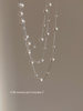 Multi-Layered Pearl Stacking Necklace for Women 2025 New Fashion Clavicle Chain Light Luxury High-End Elegant Dress Accessories