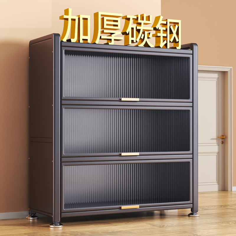Kitchen Storage Rack, Floor-Standing, Multi-Layer, Household Storage, Multi-Functional Microwave Cabinet, Storage Cupboard, Steel Dust-Proof Cabinet Kitchen Storage Rack, Floor-Standing, Multi-Layer, Household Storage, Multi-Functional Microwave Cabinet, Storage Cupboard, Steel Dust-Proof Cabinet