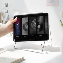 Vinyl record storage rack record player rack cd display rack album display rack cd disc rack iron reading rack