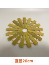 Kitchen dish mat insulation mat dining table mat coaster bowl mat pot mat heat-resistant plate mat anti-scalding mat bamboo mat for home use