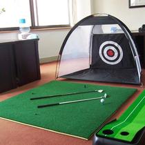 In stock Indoor golf practice net hitting cage chip swing practice device with hitting pad set