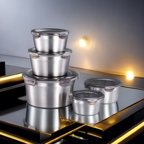 LOCK LOCK antibacterial 316 stainless steel food grade sealed fresh-keeping box lunch box lunch box home commercial with lid