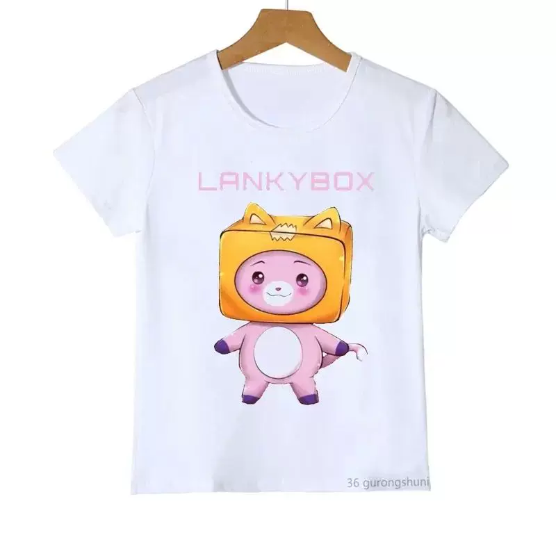 [2023 футболки для мальчиков/девочек аниме графика Lanky Box]