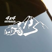 4x4 Off Road Die-Cut Vinyl Decal Car er Waterproof Auto Deco