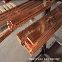 Manufacturer supplying brass T2 copper row C1100 water-stop copper plate in stock copper strip with complete specifications