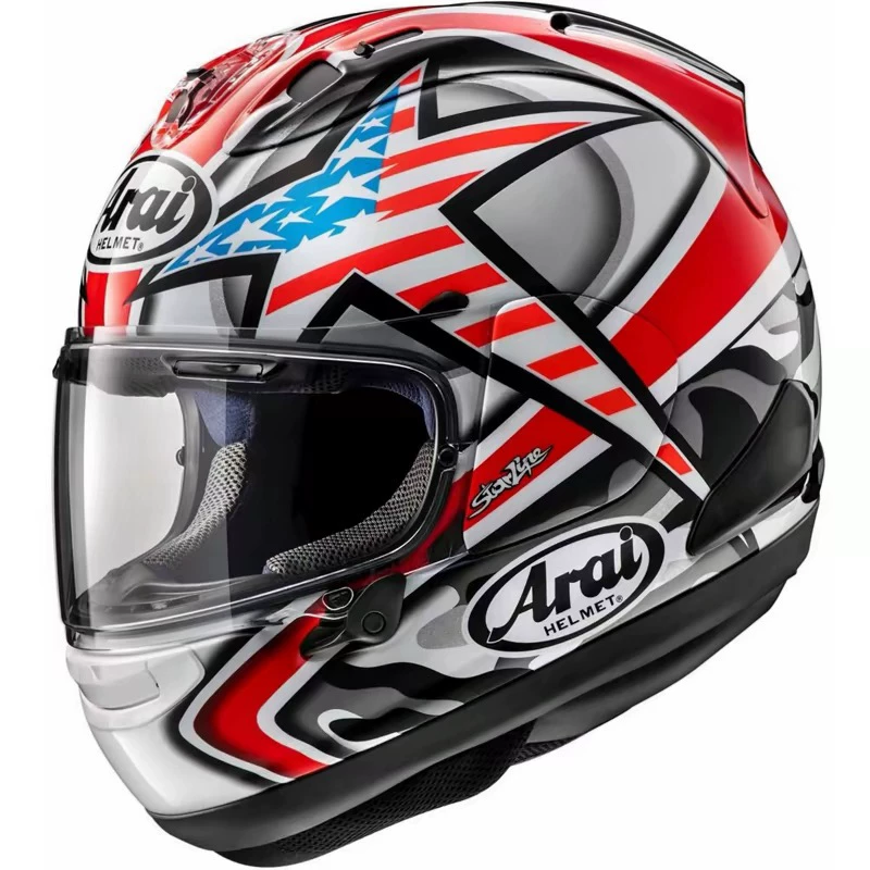 ARAI RX7X Haydn синий нож GP5 Maze оранж TT шлем подлинный