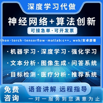 python deep learning programming data capture analysis code debugging guidance image processing crawler order taking