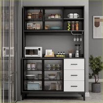 Light luxury sideboard cabinet kitchen floor-to-ceiling storage cabinet modern simple all-in-one wall-mounted home living room storage dining cabinet