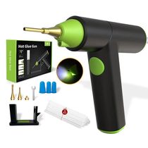 Cordless Hot Melt Glue Gun Rechargeable with 10pcs 7mm Glue