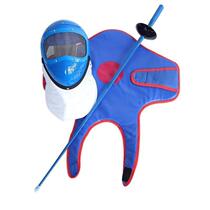 Fencing equipment complete set of fencing clothing set childrens training equipment foil epee saber three-piece set plastic surface