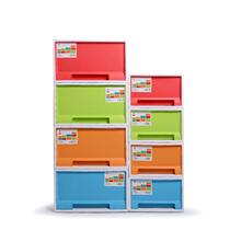 Drawer type storage cabinet plastic storage box color combination clothes clothing storage drawer cabinet organizing box storage box