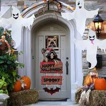Halloween Party Decoration Pumpkin Bat Door Hanging