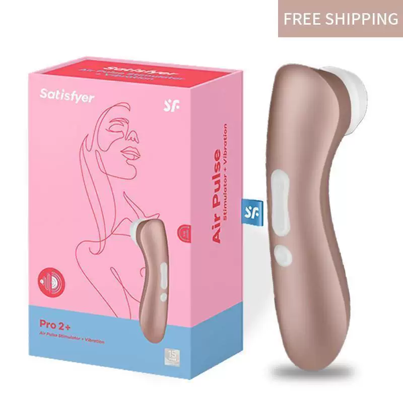 Сатисфайер Про 2+ Всасывающий вибратор силиконовый G-spot клитор S